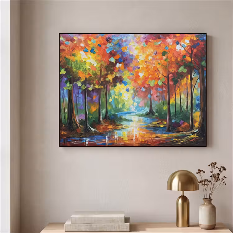 Art Frame - Landschap - Bos - Kleuren - Natuur — 5
