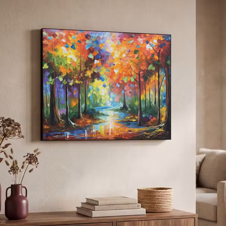 Art Frame - Landschap - Bos - Kleuren - Natuur — 7