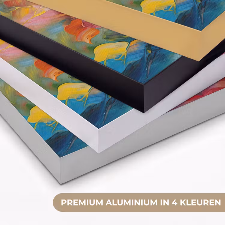 Art Frame - Olieverf - Kunst - Abstract - Kleurrijk — 2