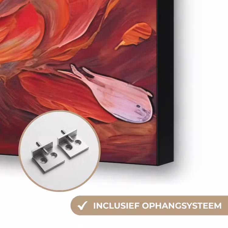 Art Frame - Olieverf - Kunst - Abstract - Kleurrijk — 6