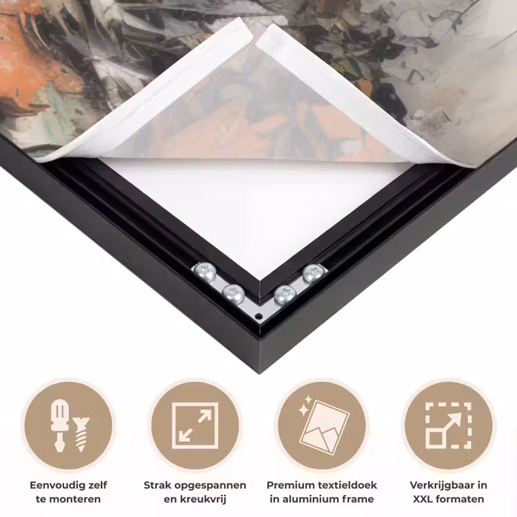 Art Frame - Voetbal - Muur - Zwart - Wit — 8