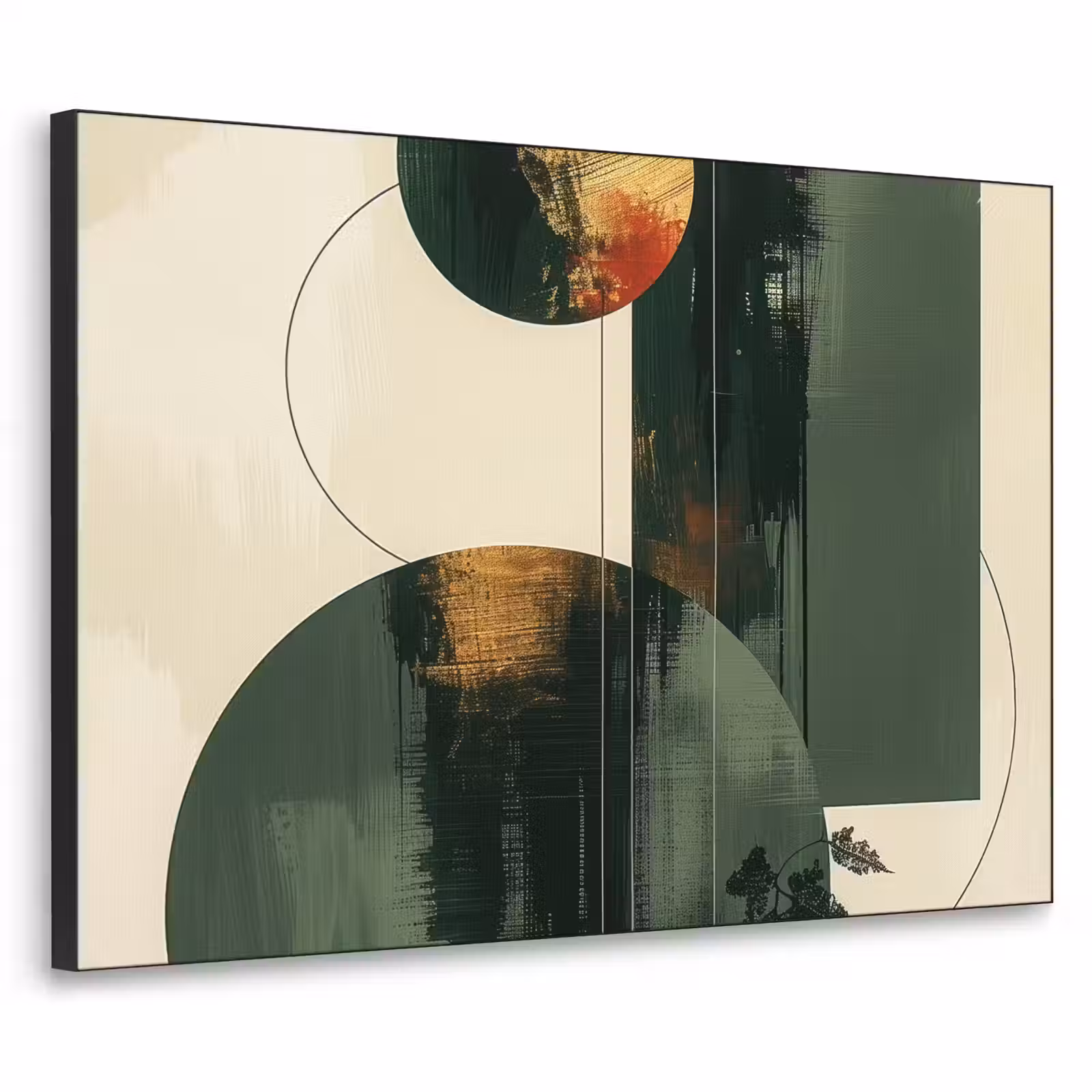 Art Frame - Kunst - Cirkels - Modern - Abstract — 1
