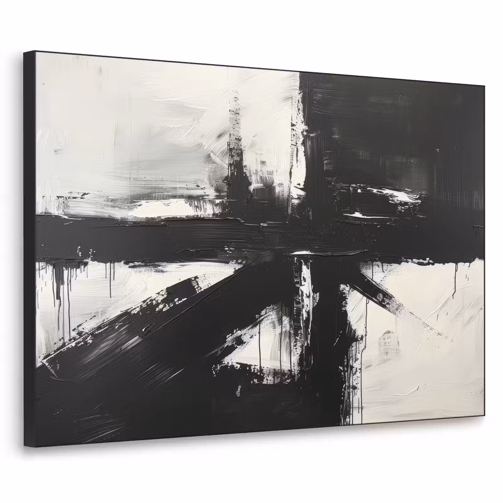 Art Frame - Modern - Zwart wit - Abstract - Kunst — 1