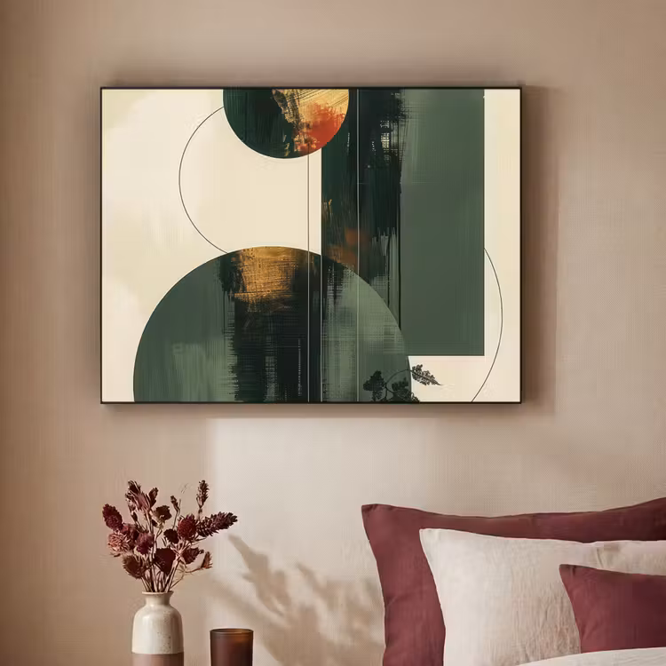 Art Frame - Kunst - Cirkels - Modern - Abstract — 3