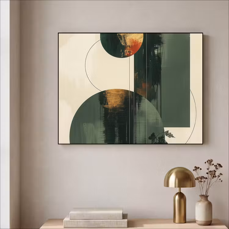 Art Frame - Kunst - Cirkels - Modern - Abstract — 5