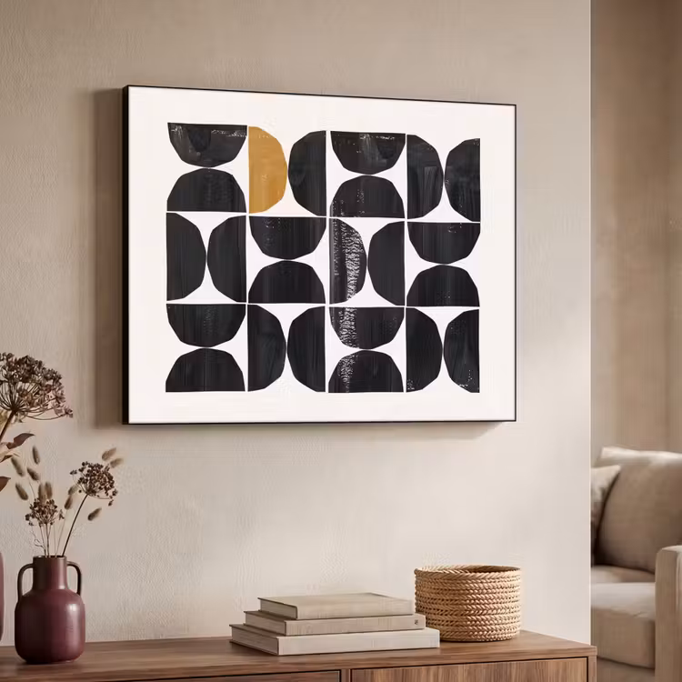 Art Frame - Modern - Halve cirkel - Goud - Zwart — 7