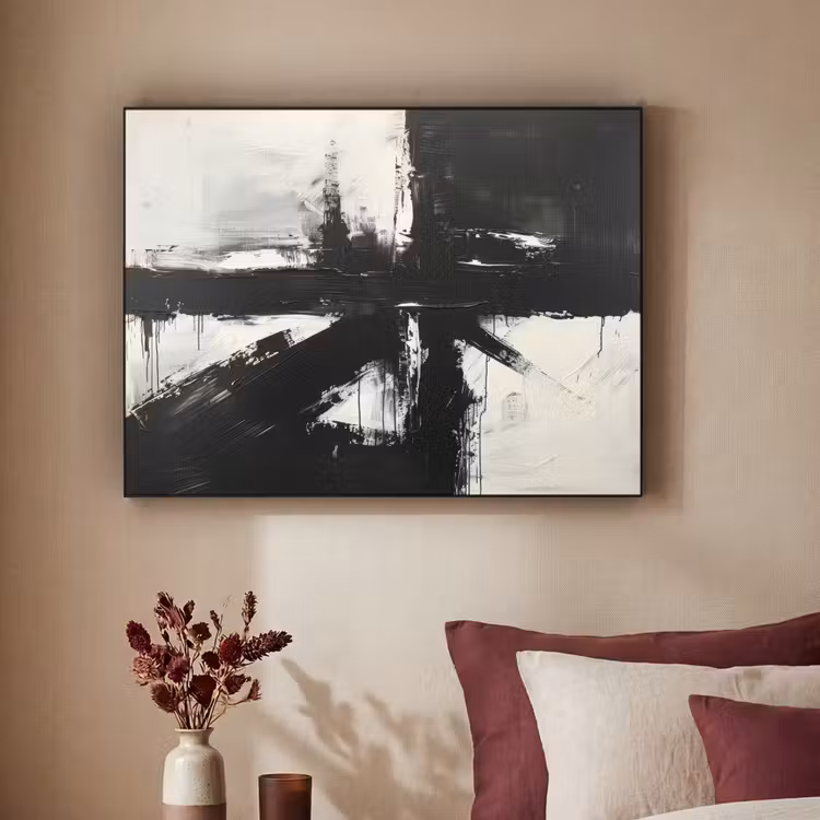 Art Frame - Modern - Zwart wit - Abstract - Kunst — 3