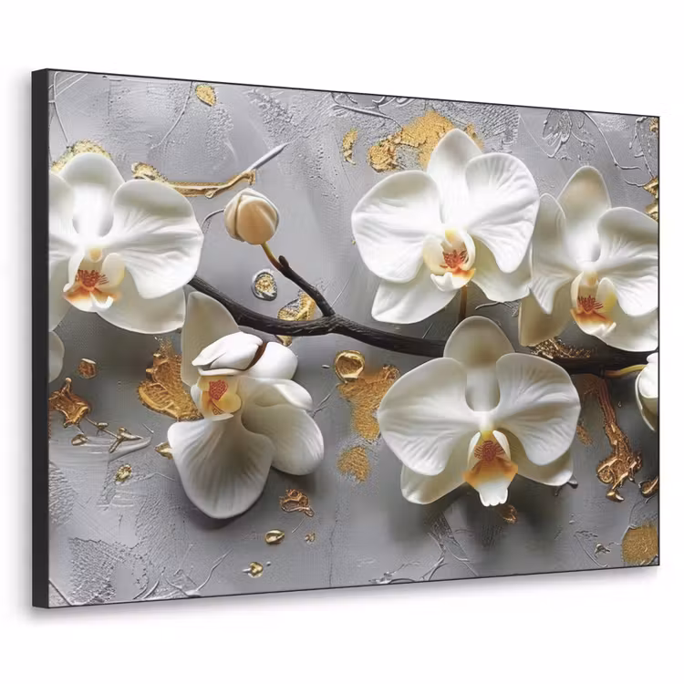 Art Frame - Bloemen - Orchidee - Abstract - Modern — 1