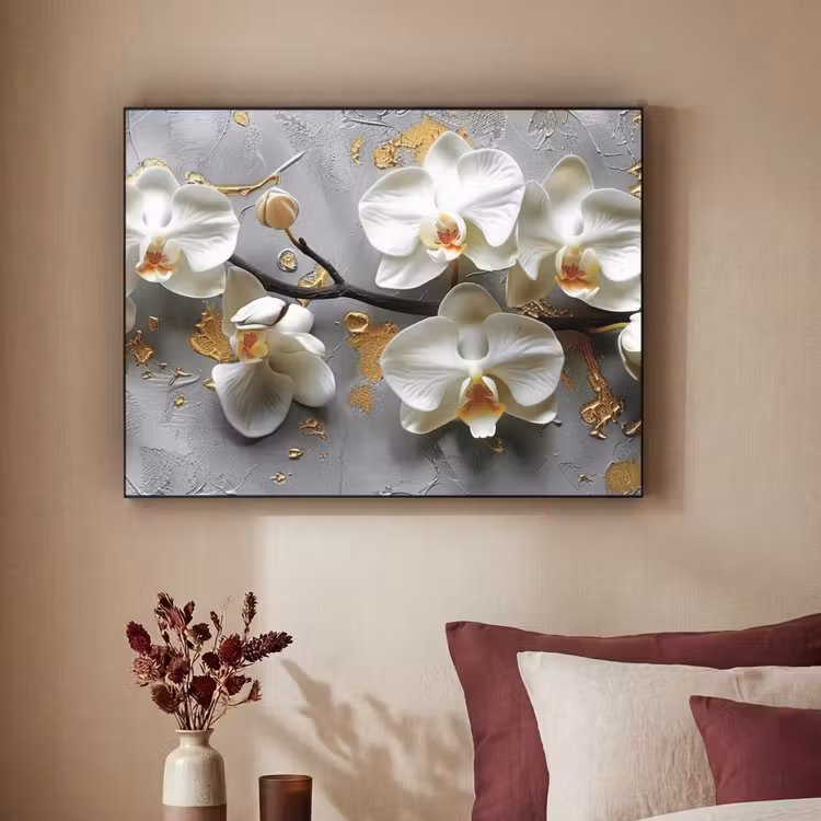 Art Frame - Bloemen - Orchidee - Abstract - Modern — 3