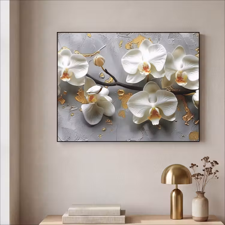 Art Frame - Bloemen - Orchidee - Abstract - Modern — 5