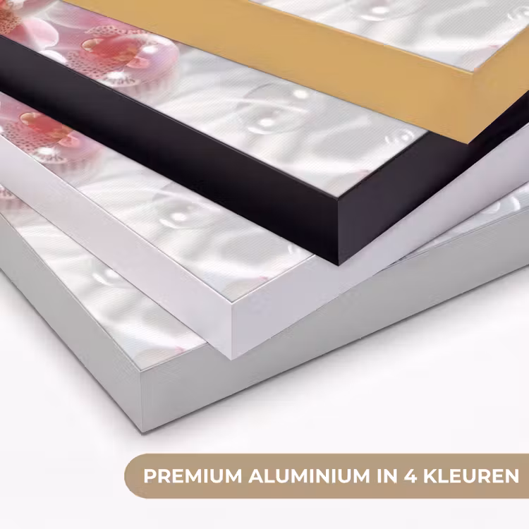 Art Frame - Bloemen - Tunnel - Abstact - 3D effect — 2