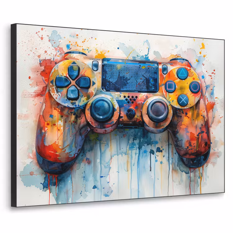 Art Frame - Kinder- en tiener kamer - Gaming - Game controller — 1
