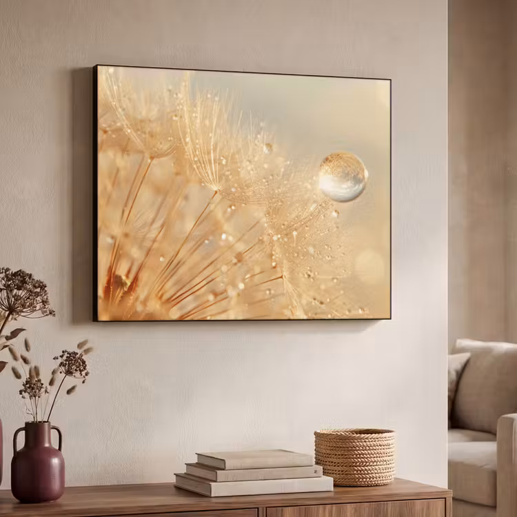 Art Frame - Paardenbloem - Water - Natuur - Planten - Modern — 7