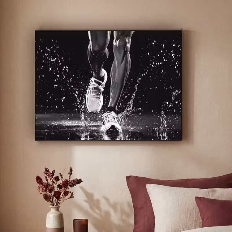 Art Frame - Hardloopschoenen - Rennen - Druppels - Zwart — 3