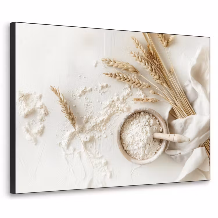 Art Frame - Bloem - Hout - Tarwe — 1