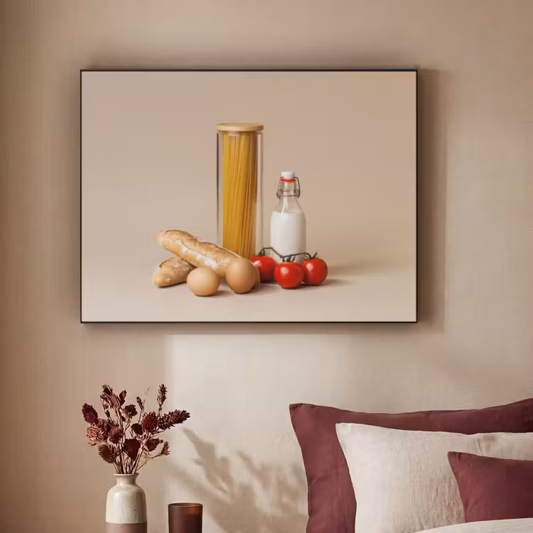 Art Frame - Spaghetti - Melk - Tomaten - Eieren - Brood — 3