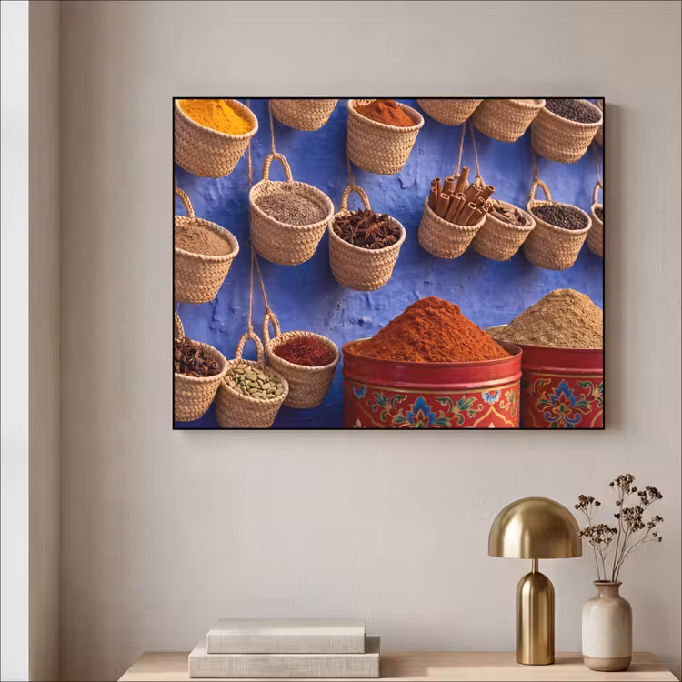 Art Frame - Kruiden - Manden - Markt — 5