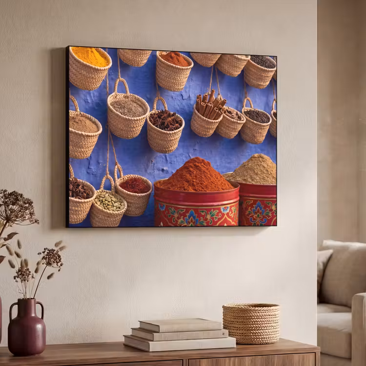 Art Frame - Kruiden - Manden - Markt — 7