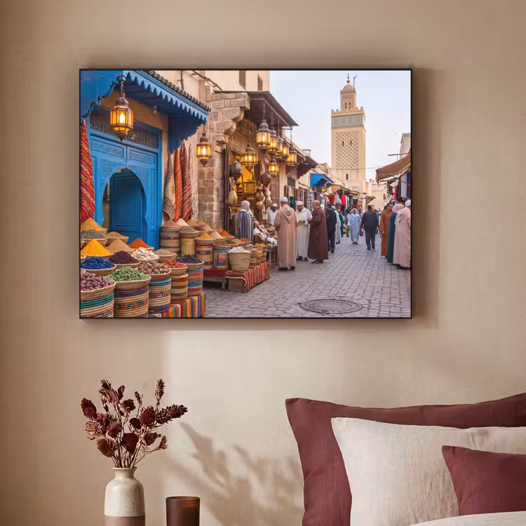 Art Frame - Markt - Oosters - Kleurrijk — 3