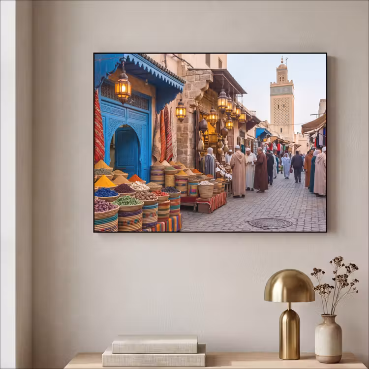 Art Frame - Markt - Oosters - Kleurrijk — 5