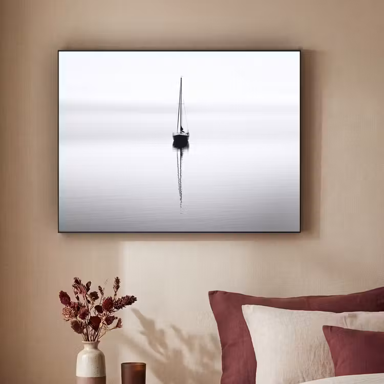 Art Frame - Zeilboot - Zwart - Water - Silhouet — 3