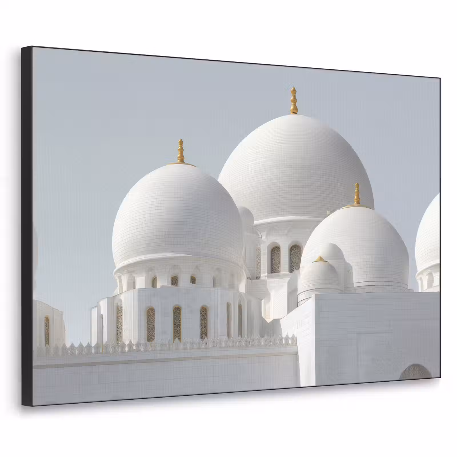 Art Frame - Witte koepels - Helderblauwe lucht - Islamitisch — 1