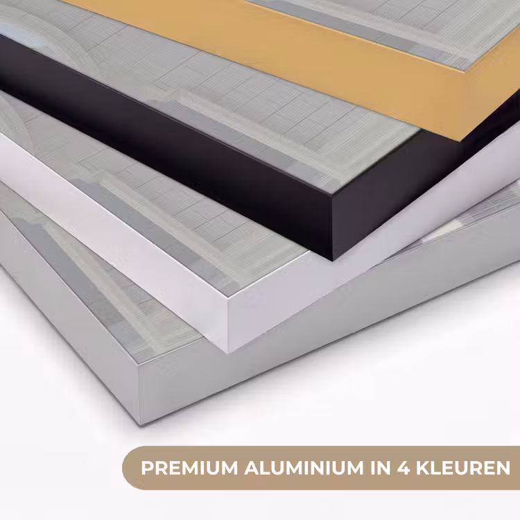 Art Frame - Witte koepel - Gouden Details - Moskee — 2