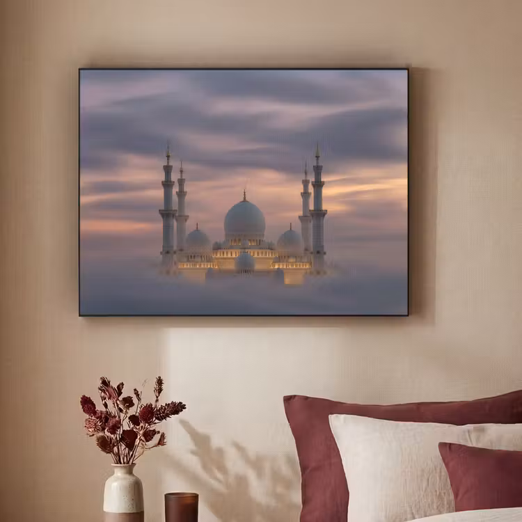 Art Frame - Zonsondergang - Moskee - Wolken - Islamitisch — 3