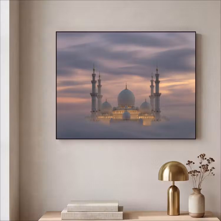 Art Frame - Zonsondergang - Moskee - Wolken - Islamitisch — 5