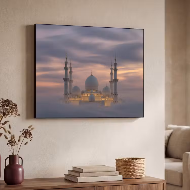 Art Frame - Zonsondergang - Moskee - Wolken - Islamitisch — 7