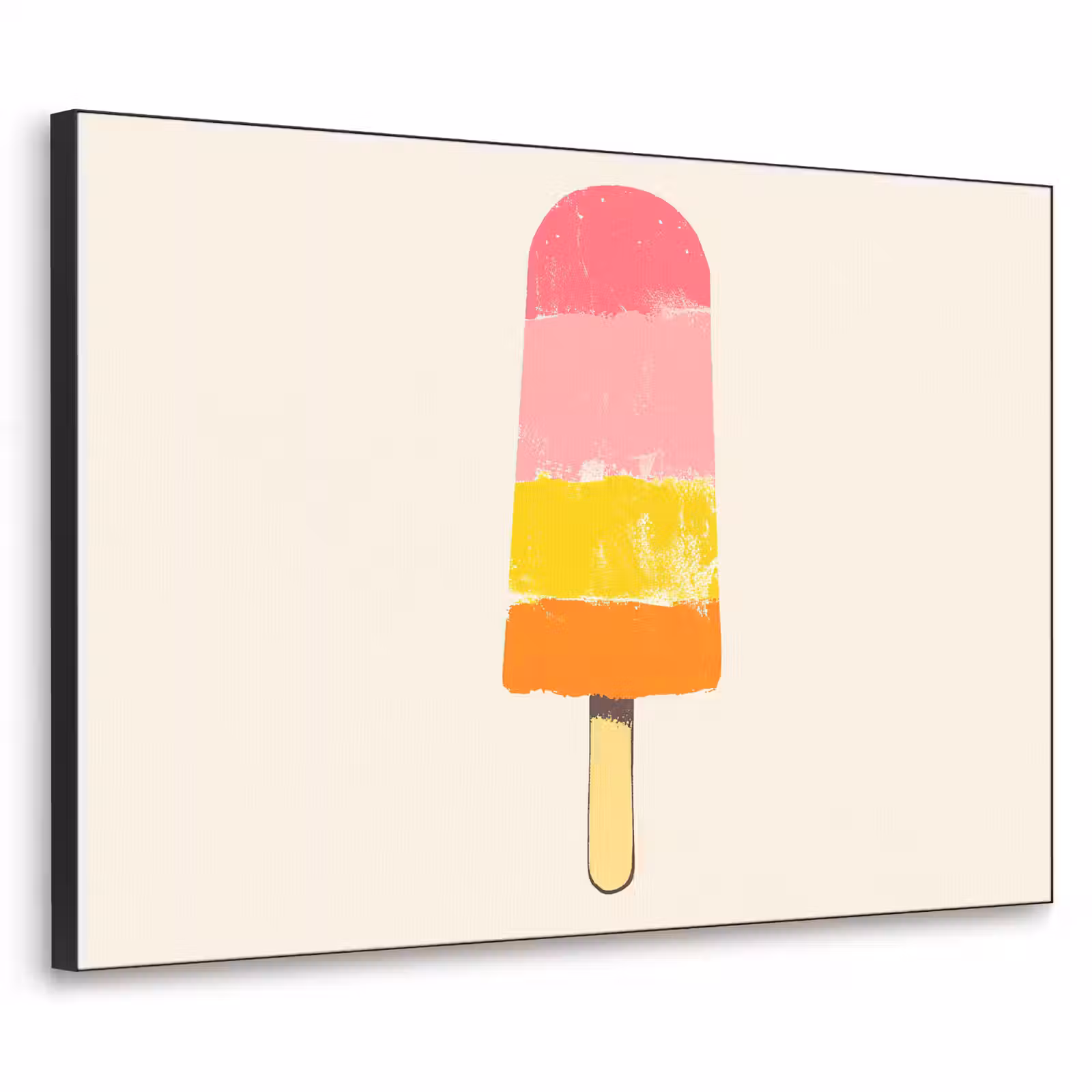 Art Frame - Waterijsje - Retro - Stokje - Roze — 1