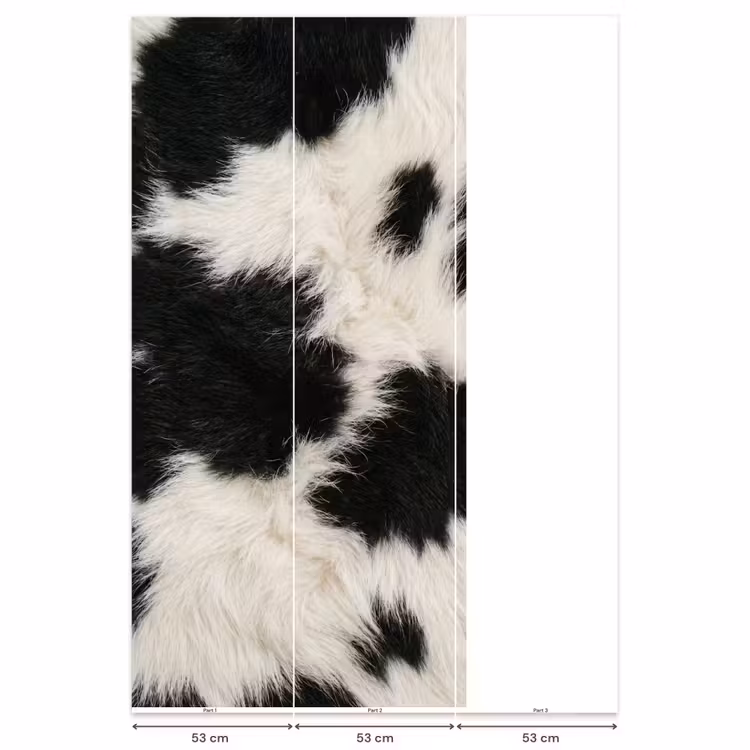 Behang - Bont - Textuur - Zwart - Wit — 6