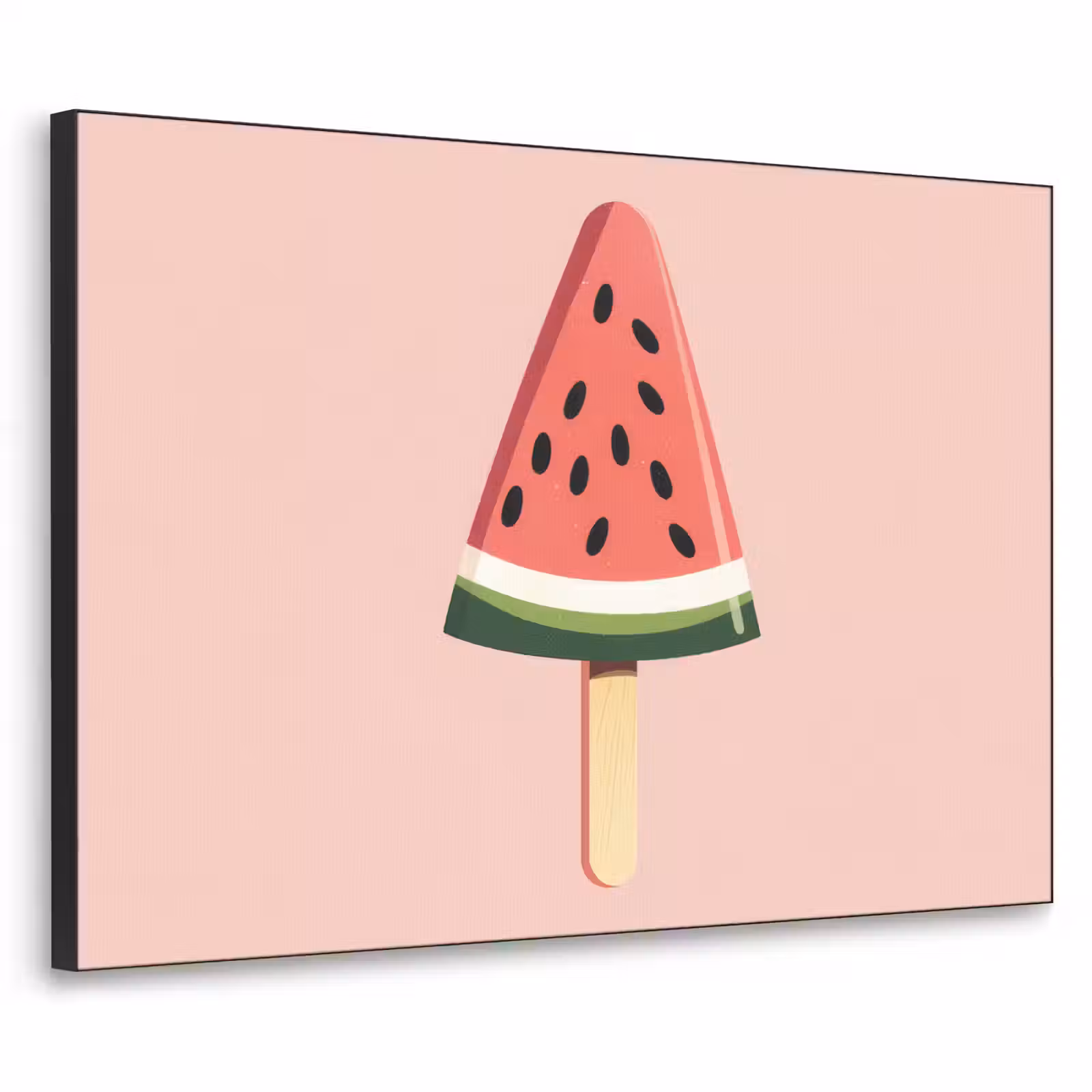 Art Frame - Watermeloen - Ijsje - Pitjes - Rood — 1
