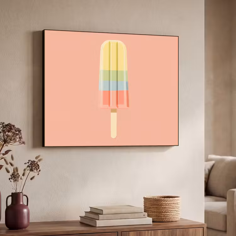 Art Frame - Waterijsje - Pasteltinten - Minimalistisch — 7
