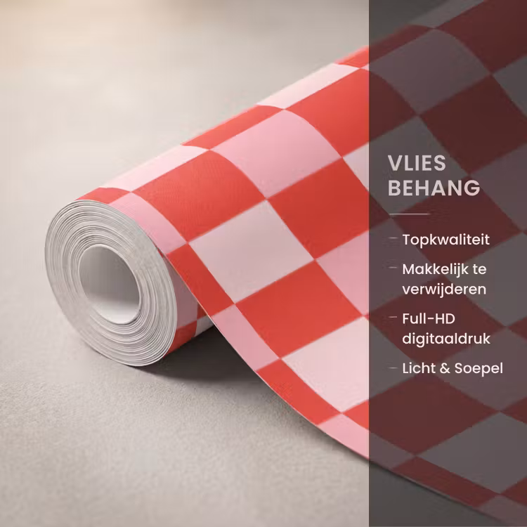 Behang - Klassiek - Rood — 3