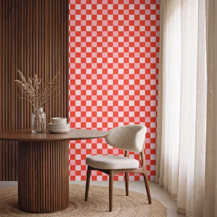 Behang - Klassiek - Rood — 4