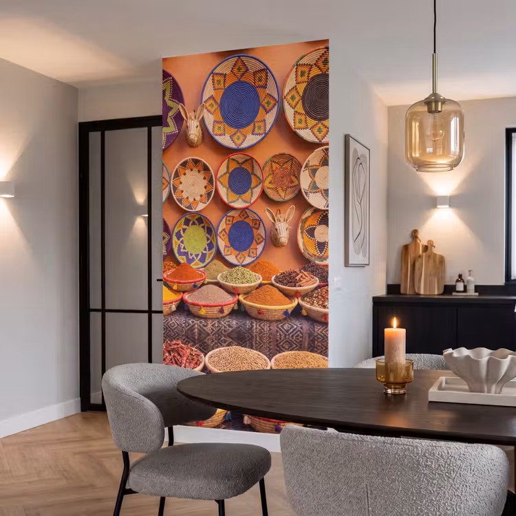 Behang - Eten - Kleurrijk - Cultuur — 5