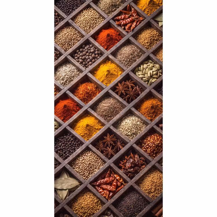 Behang - Kruiden - Houten - Eten — 2