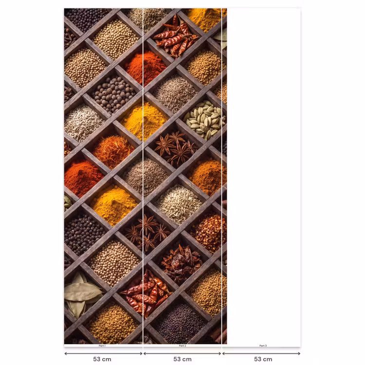 Behang - Kruiden - Houten - Eten — 6