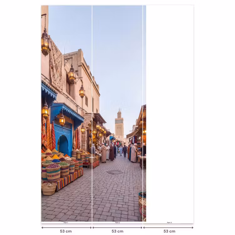 Behang - Markt - Oosters - Kleurrijk — 6