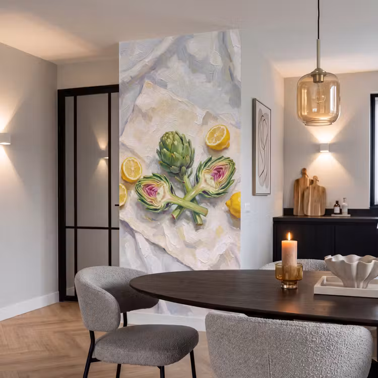 Behang - Artisjok - Citroen - Eten — 5