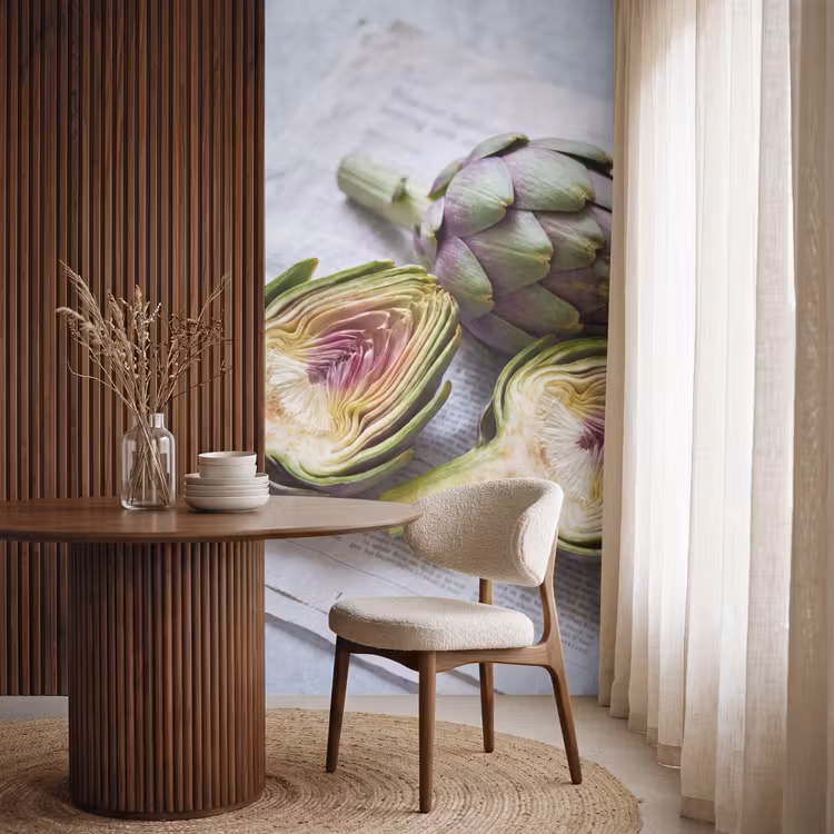 Behang - Artisjok - Doorgesneden - Eten — 4