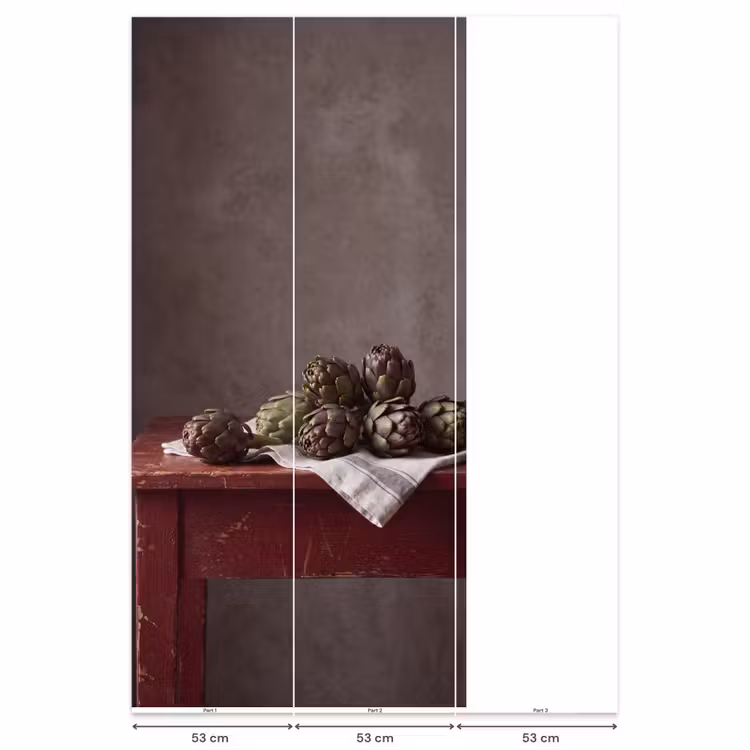 Behang - Artisjok - Eten - Rustiek — 6