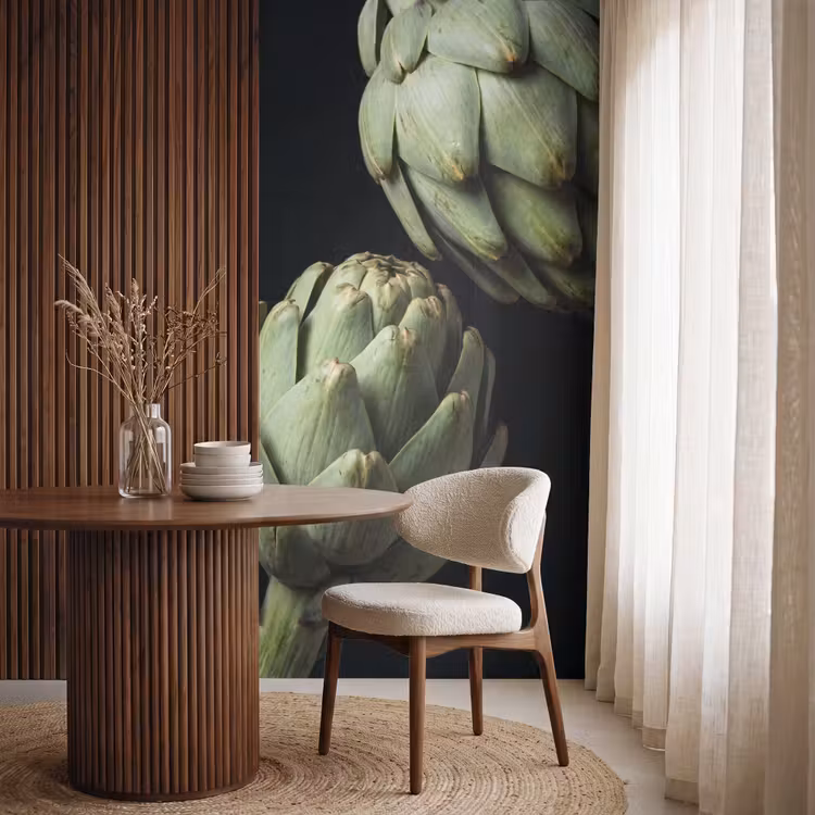 Behang - Artisjok - Groen - Eten — 4