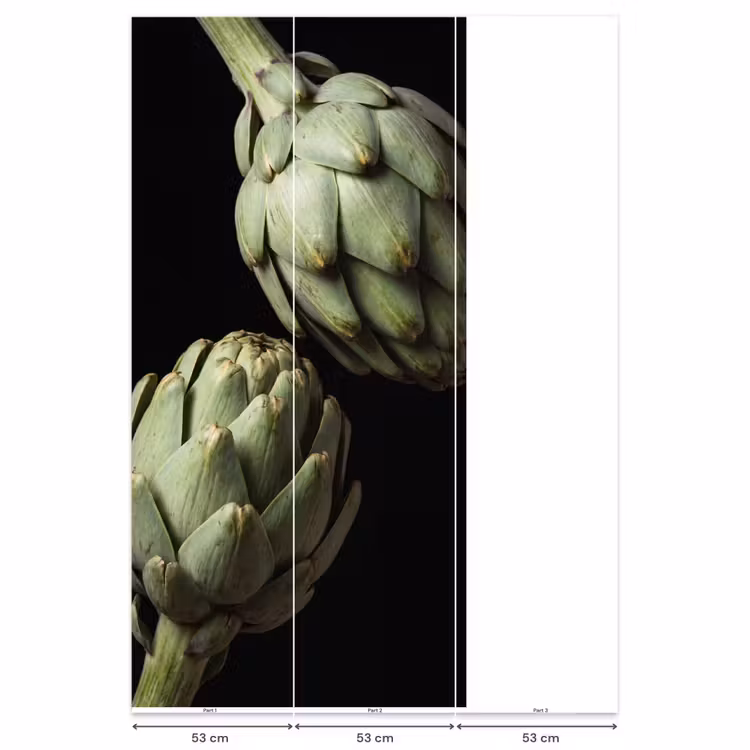Behang - Artisjok - Groen - Eten — 6