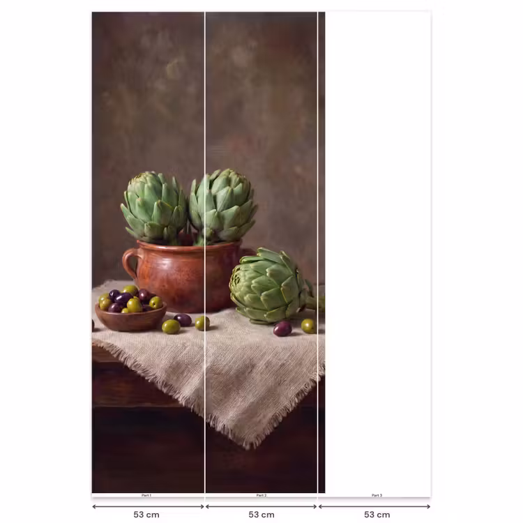 Behang - Artisjokken - Olijven - Eten — 6