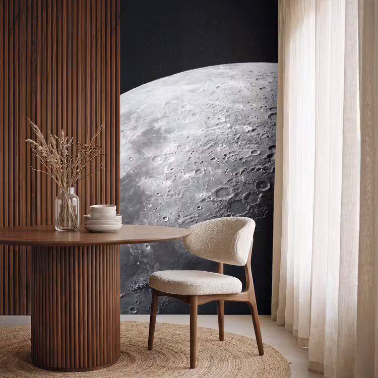 Behang - Maan - Kraters - Ruimte — 4