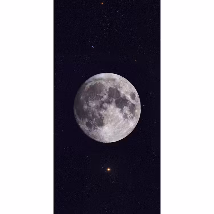 Behang - Maan - Sterren - Ruimte — 2