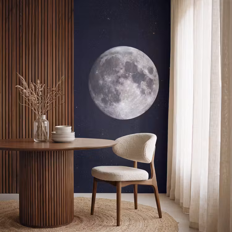 Behang - Maan - Sterren - Ruimte — 4