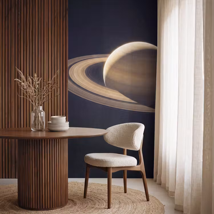 Behang - Planeet - Ringen - Ruimte — 4